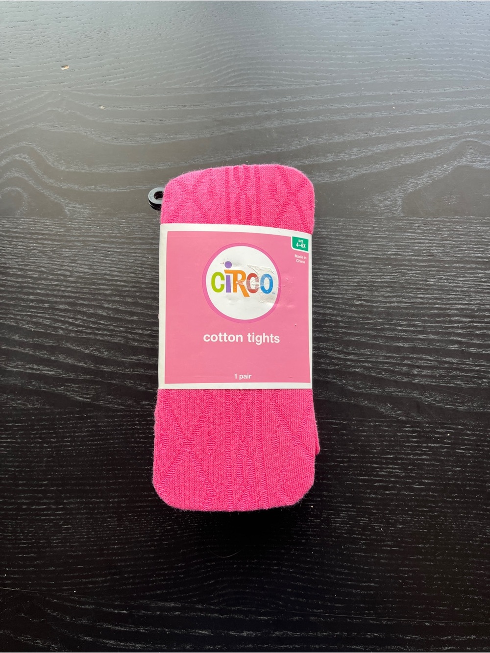 Circo Bright Pink Cotton Tights for Kids